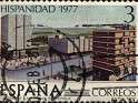 Spain - 1977 - Hispanity. Guatemala - 3 PTA - Multicolor - City, Guatemala - Edifil 2440 - Guatemala Town Center - 0